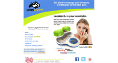 Desktop Screenshot of lensalert.com